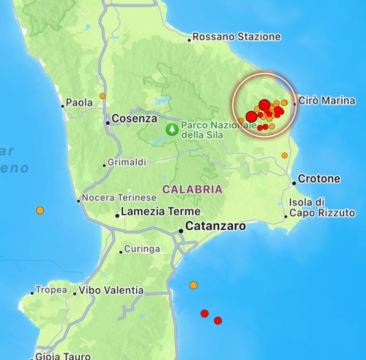 terremoto umbriatico calabria