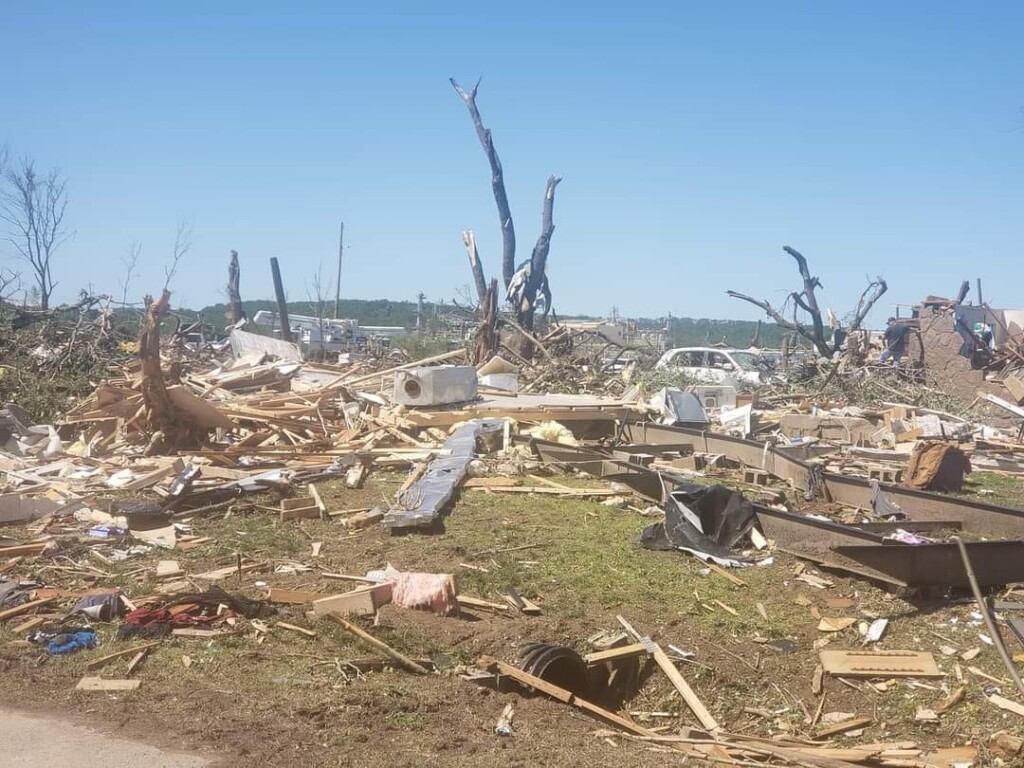 tornado Barnsdall oklahoma