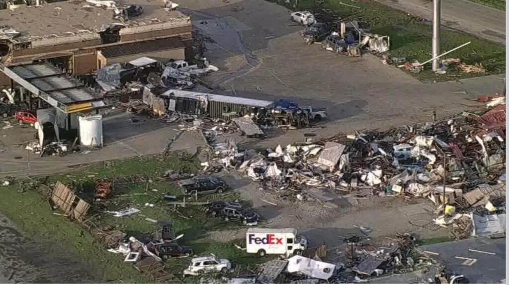 tornado Valley View texas