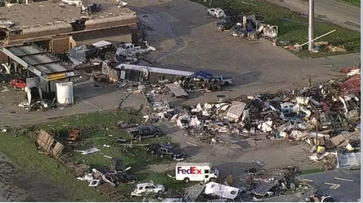 tornado Valley View texas