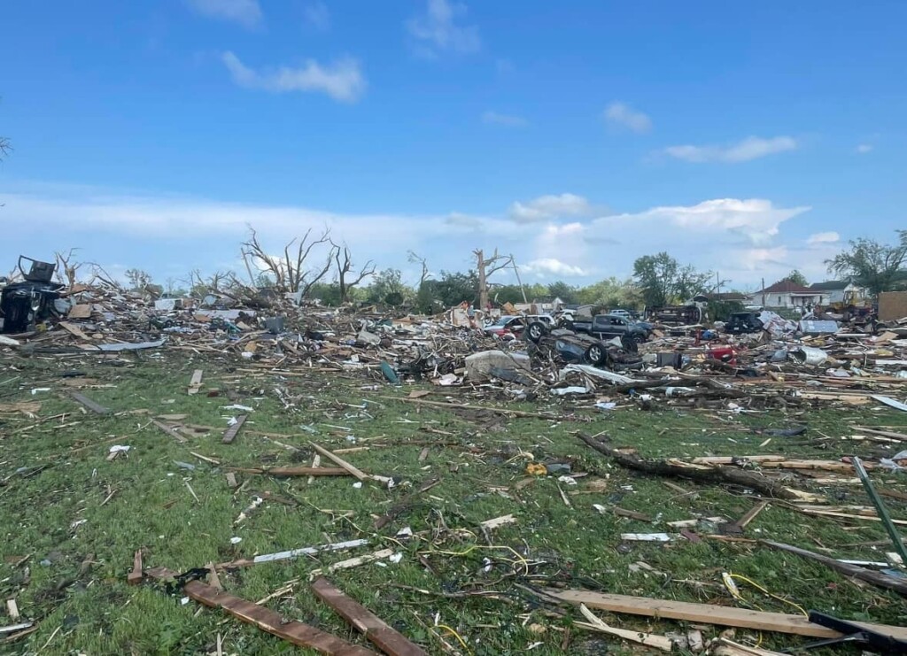 tornado iowa usa