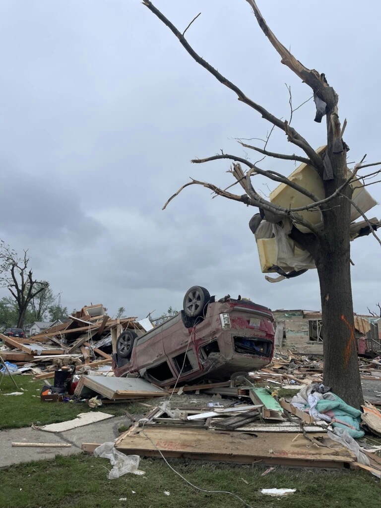 tornado iowa usa