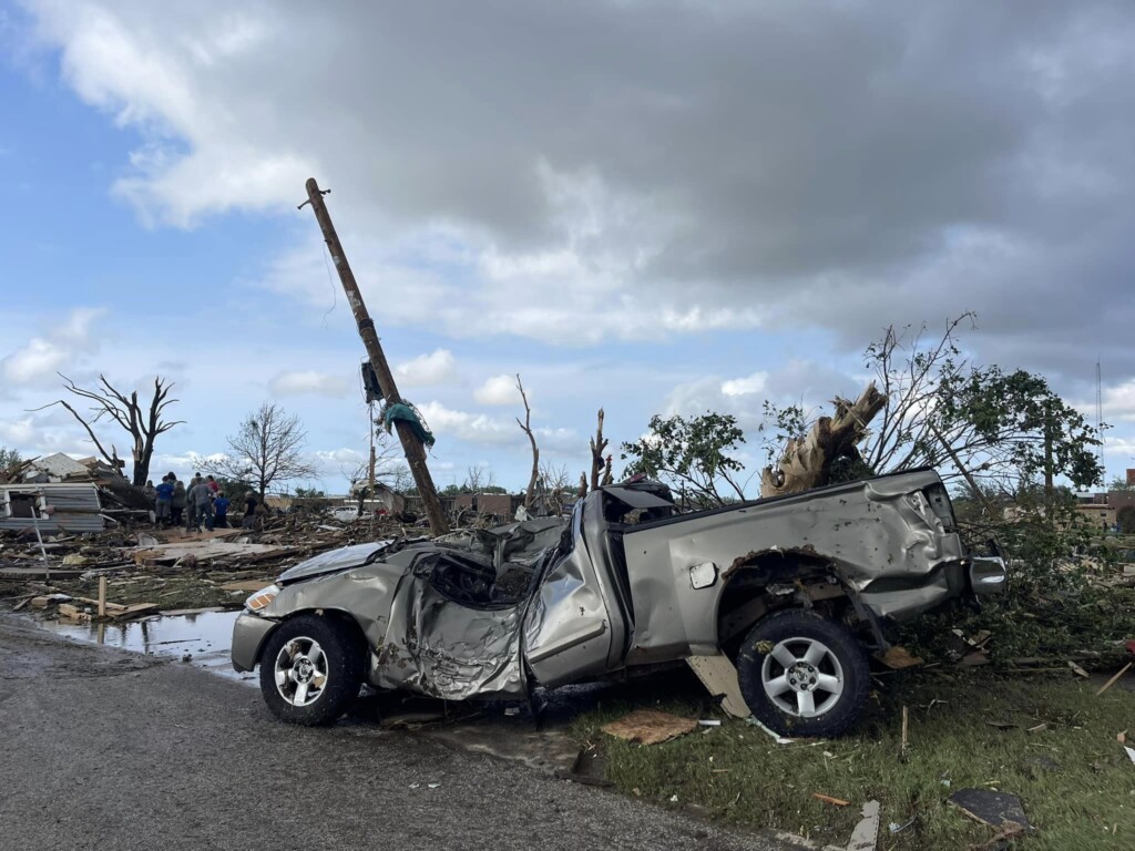 tornado iowa usa