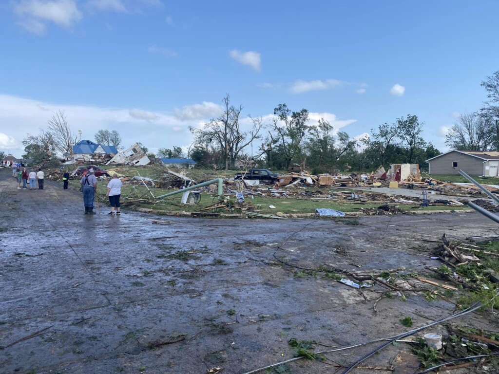 tornado iowa usa