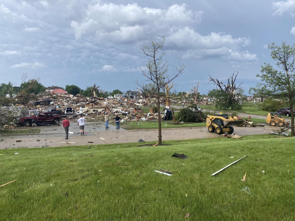 tornado iowa usa