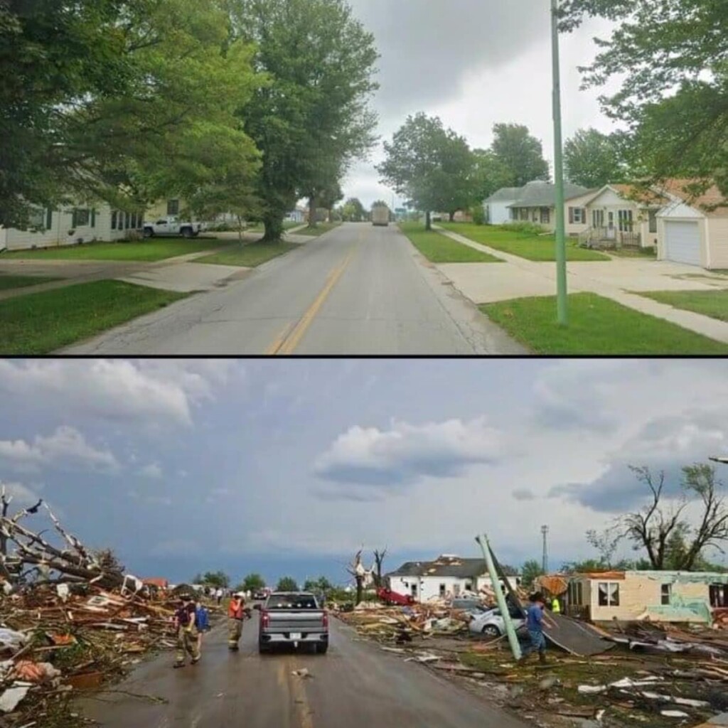 tornado iowa usa