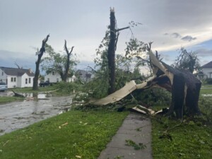 tornado iowa usa