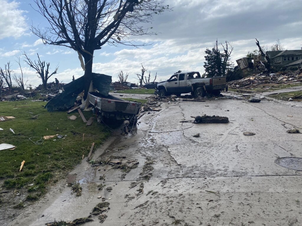 tornado iowa usa