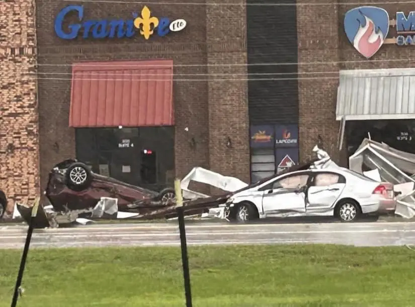 tornado louisiana