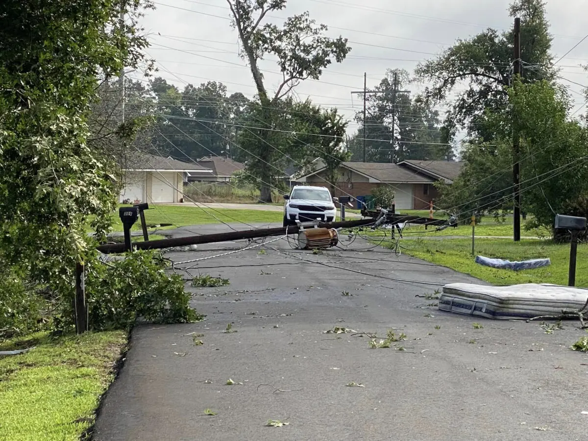 tornado louisiana