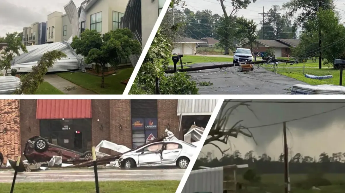 tornado louisiana