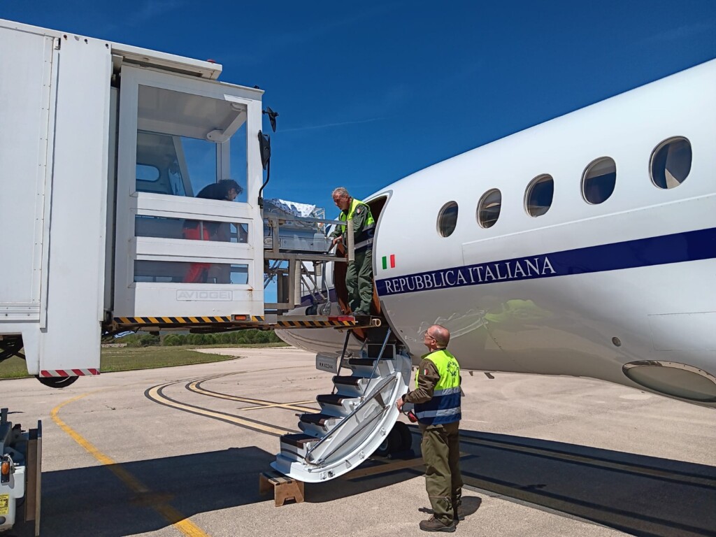 volo sanitario aeronautica militare