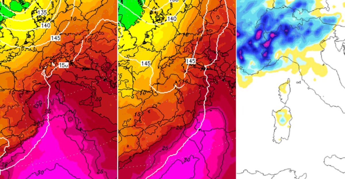 allerta meteo sabato 8 e domenica 9 giugno 2024