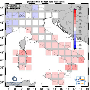 anomalie termiche italia maggio 2024