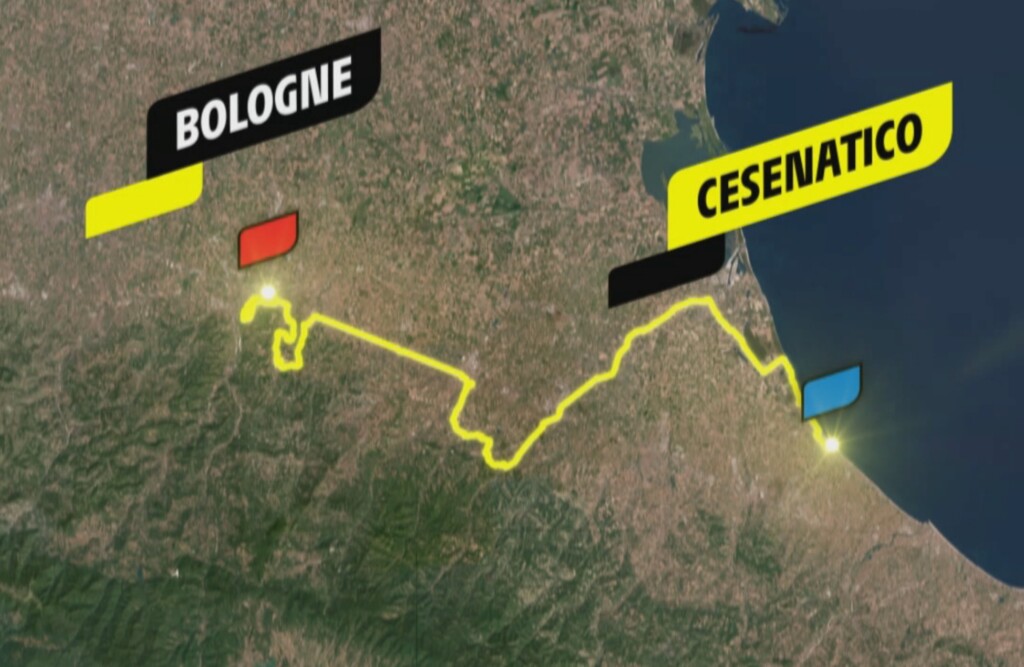 cesenatico bologna seconda tappa tour de france 2024