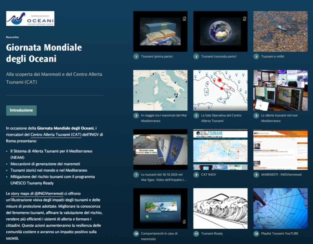 giornata mondiale oceani tsunami