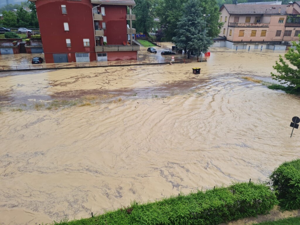 Allagamenti tra Langhirano, Lesignano e Mulazzano, nel Parmense