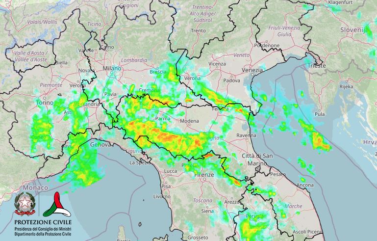 maltempo centro nord oggi appennino