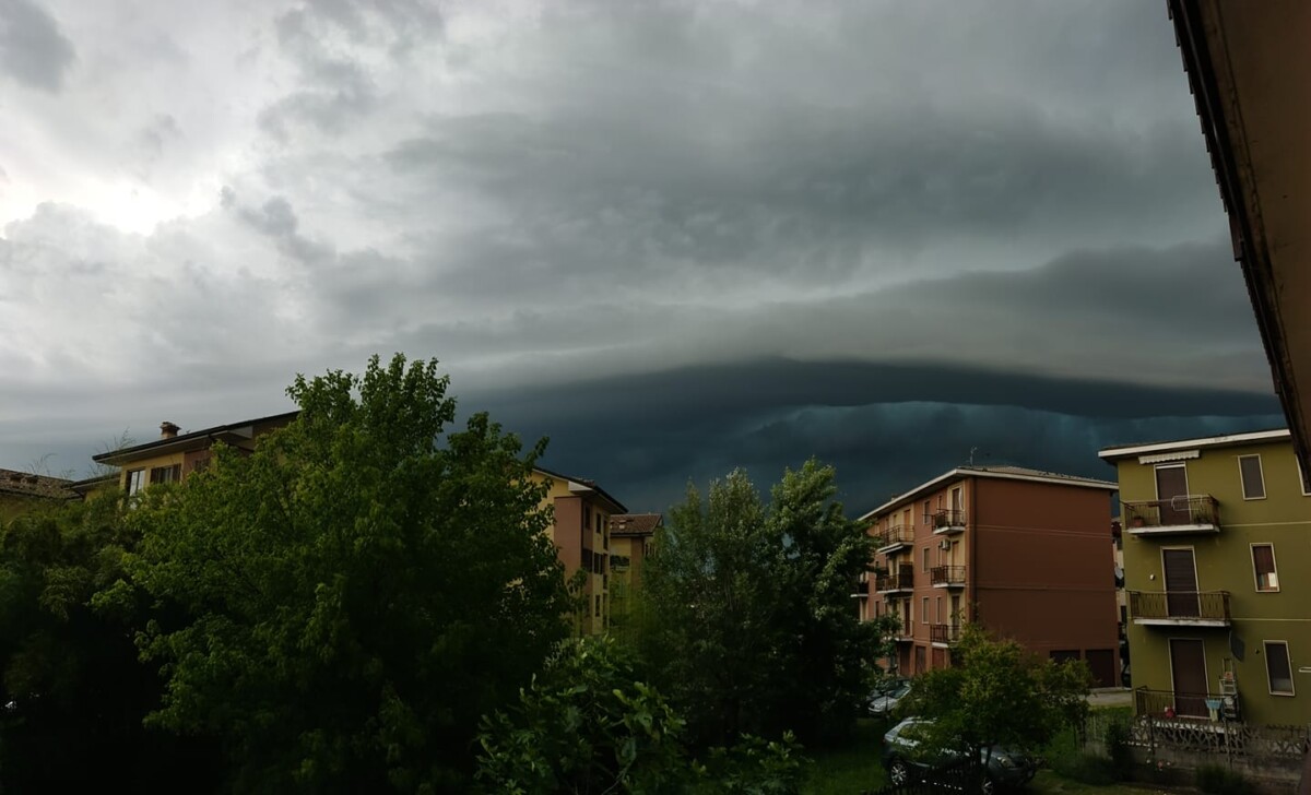 shelf cloud spino d'adda