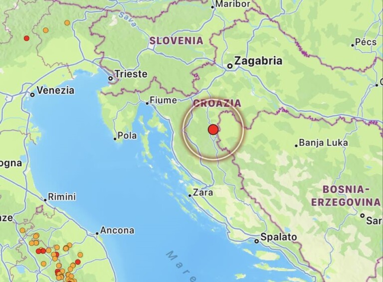 terremoto croazia