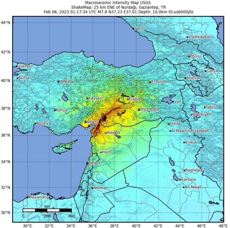terremoto turchia febbraio 2023