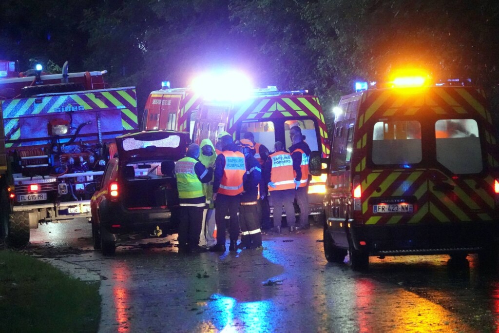 violenti temporali maltempo francia