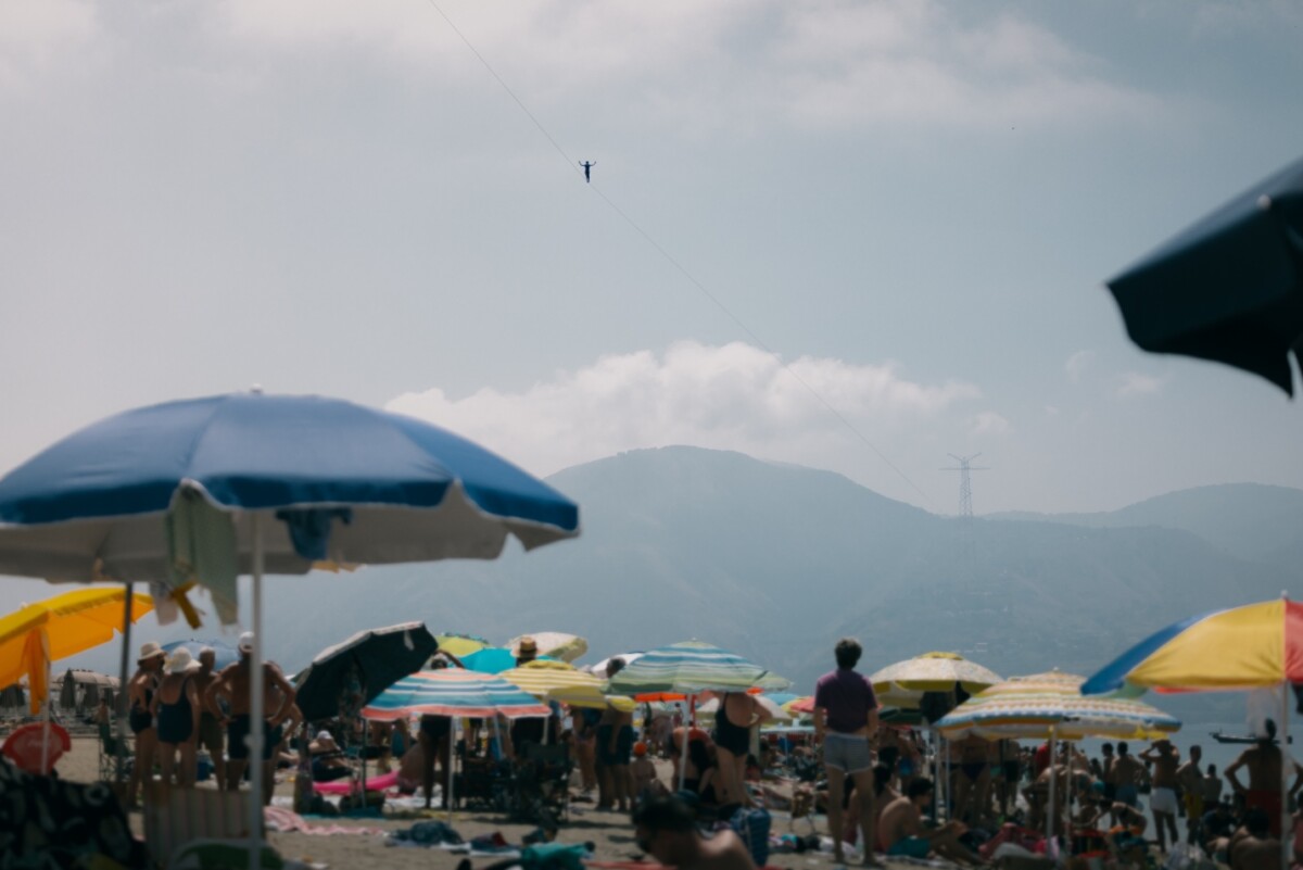 Jaan Roose traversata Stretto di Messina