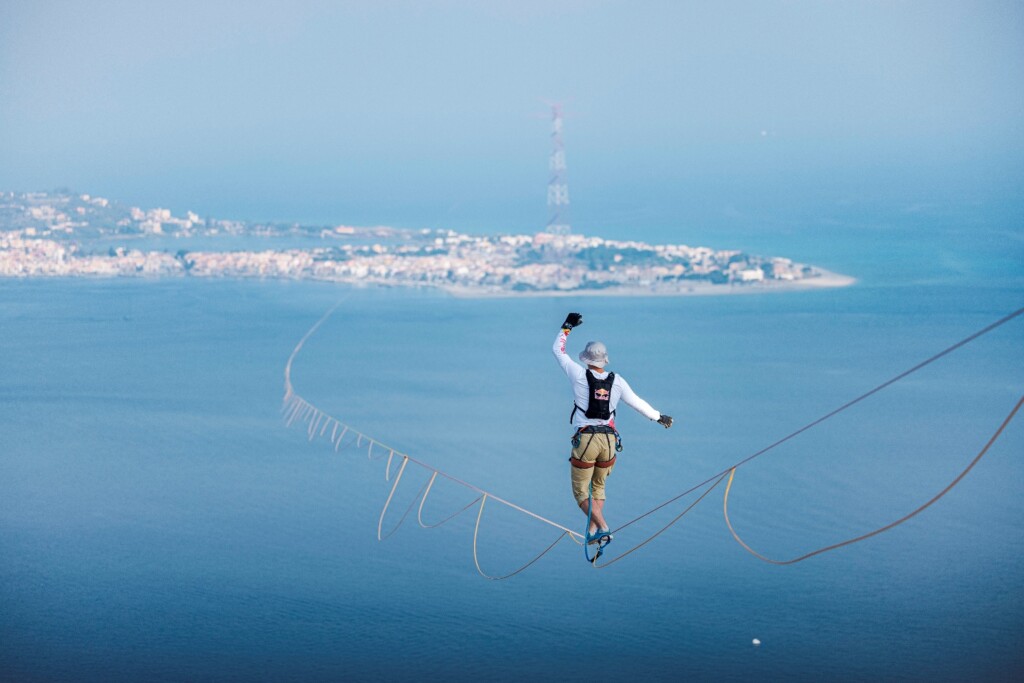 Jaan Roose traversata Stretto di Messina