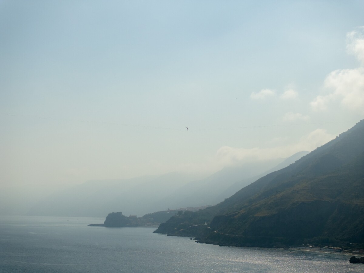 Jaan Roose traversata Stretto di Messina