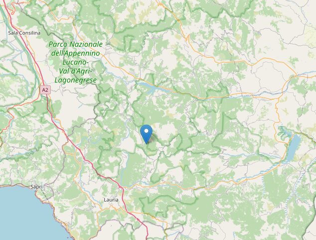 terremoto a Castelsaraceno