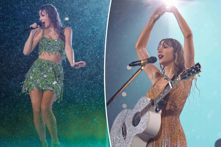 Taylor Swift allerta meteo pioggia milano
