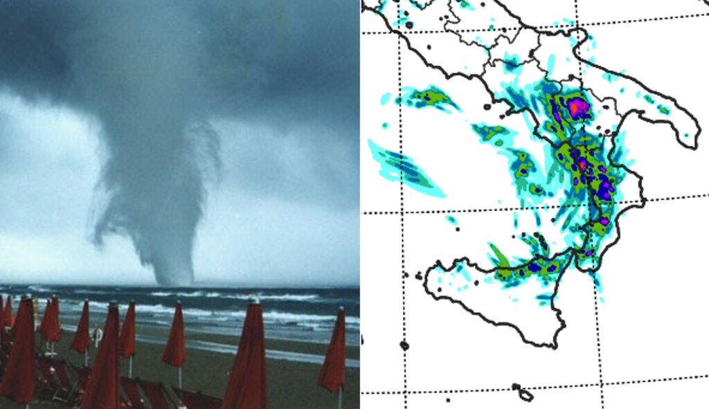 allerta meteo sud italia lunedì 22 luglio 2024