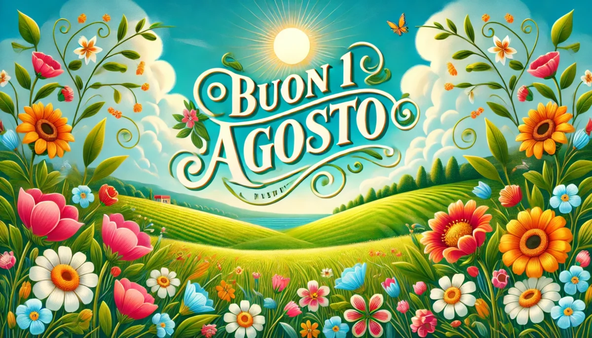 buongiorno buon 1 agosto 2024