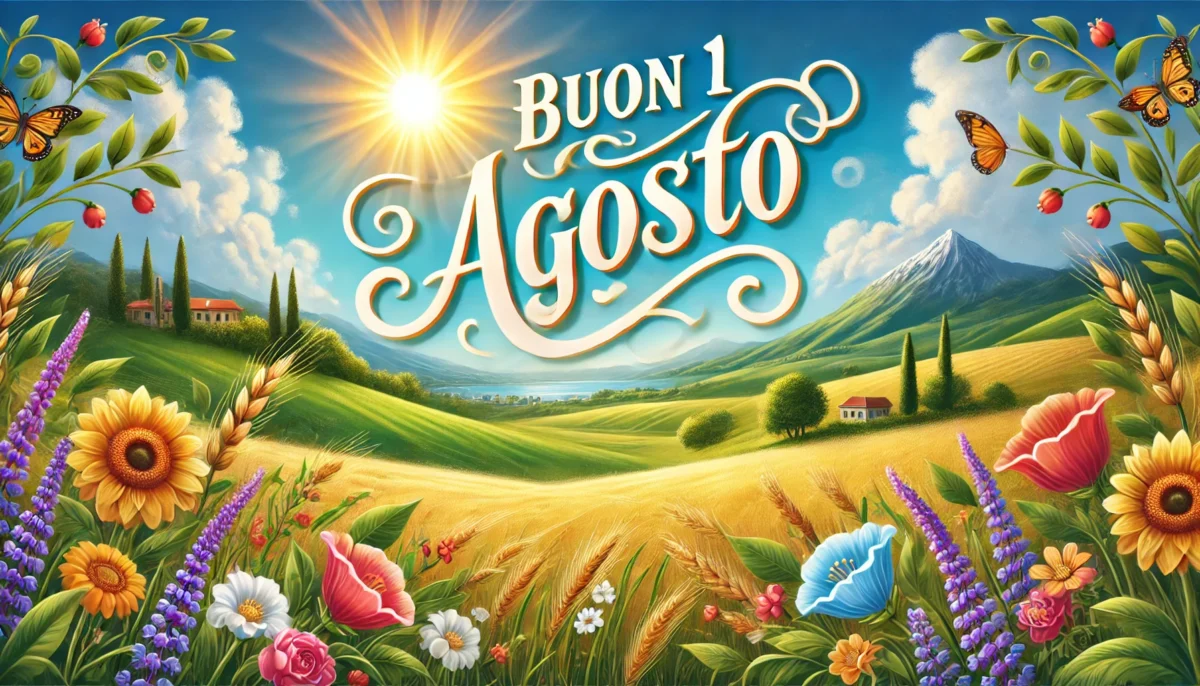 buongiorno buon 1 agosto 2024