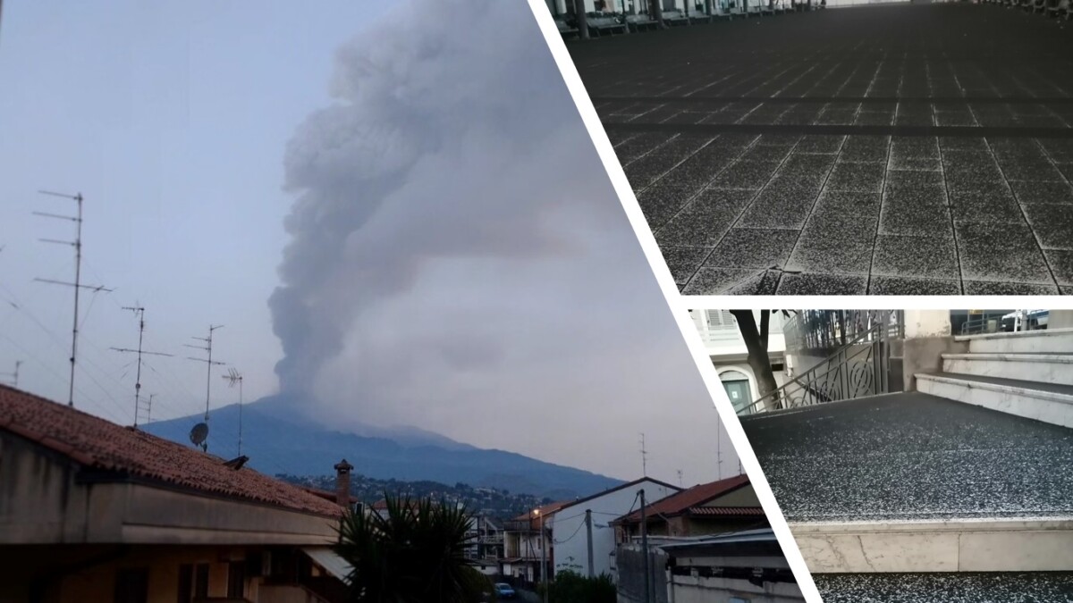 eruzione etna oggi 7 luglio 2024