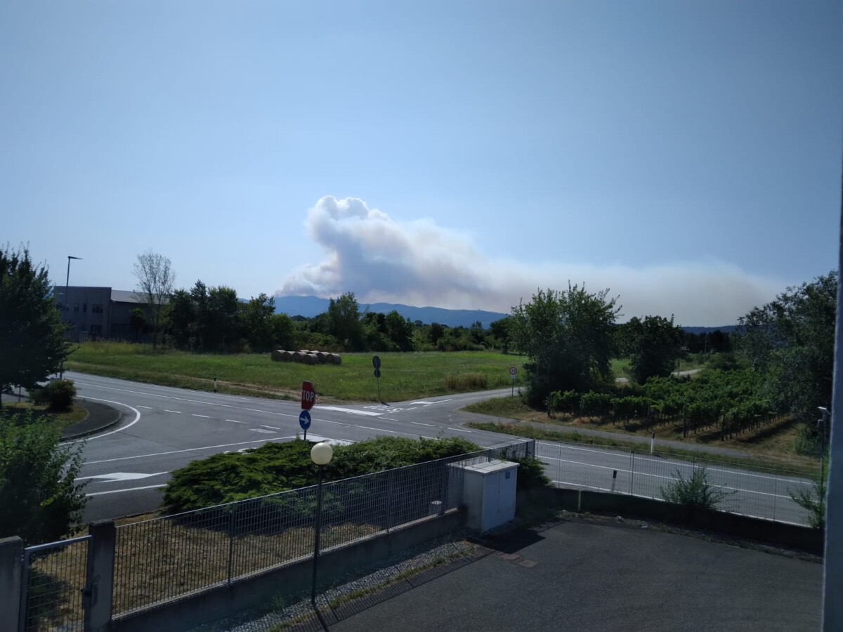 incendio carso slovenia