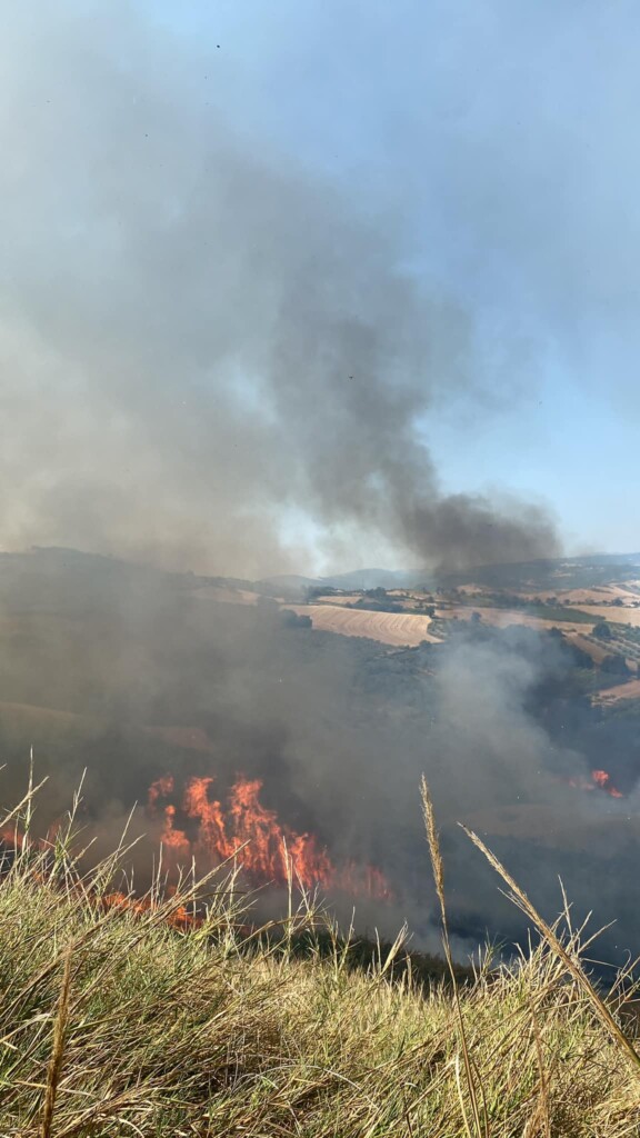 incendio cupello abruzzo