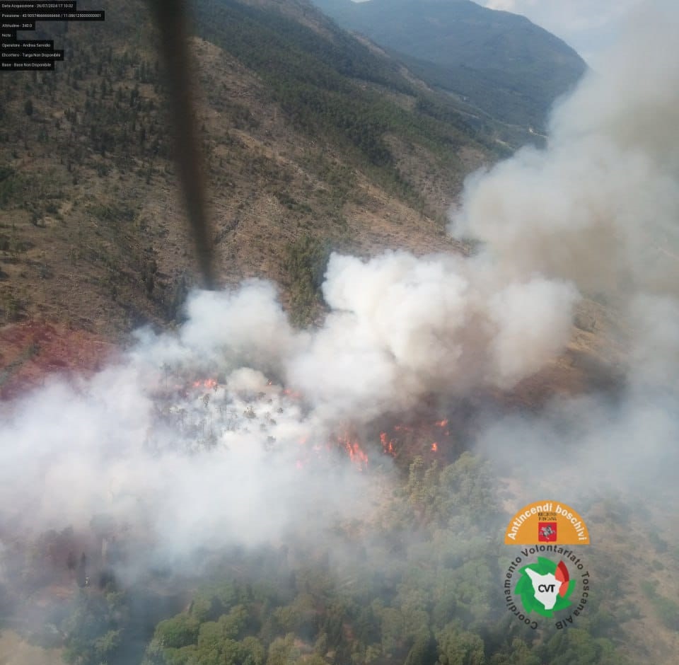 incendio galceti prato