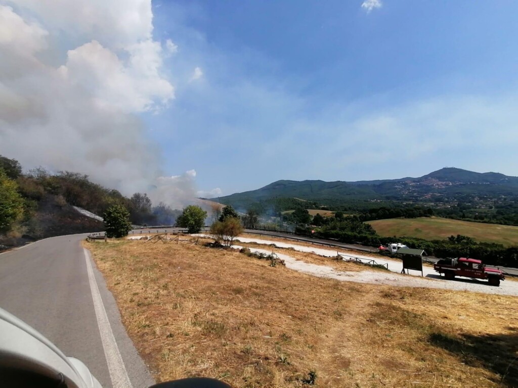 incendio grottaferrata