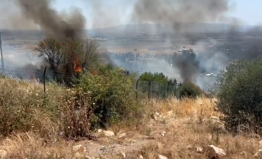 incendio guidonia montecelio