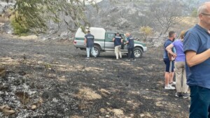 incendio matera vigili del fuoco morti