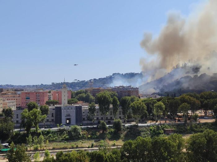 incendio roma