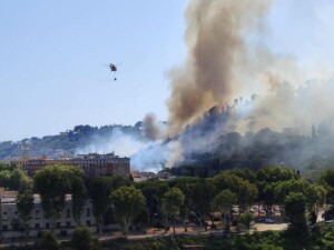 incendio roma