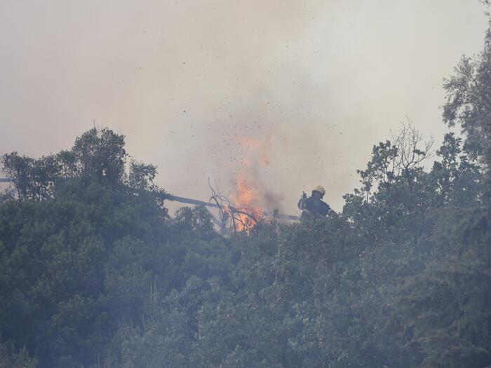 incendio roma