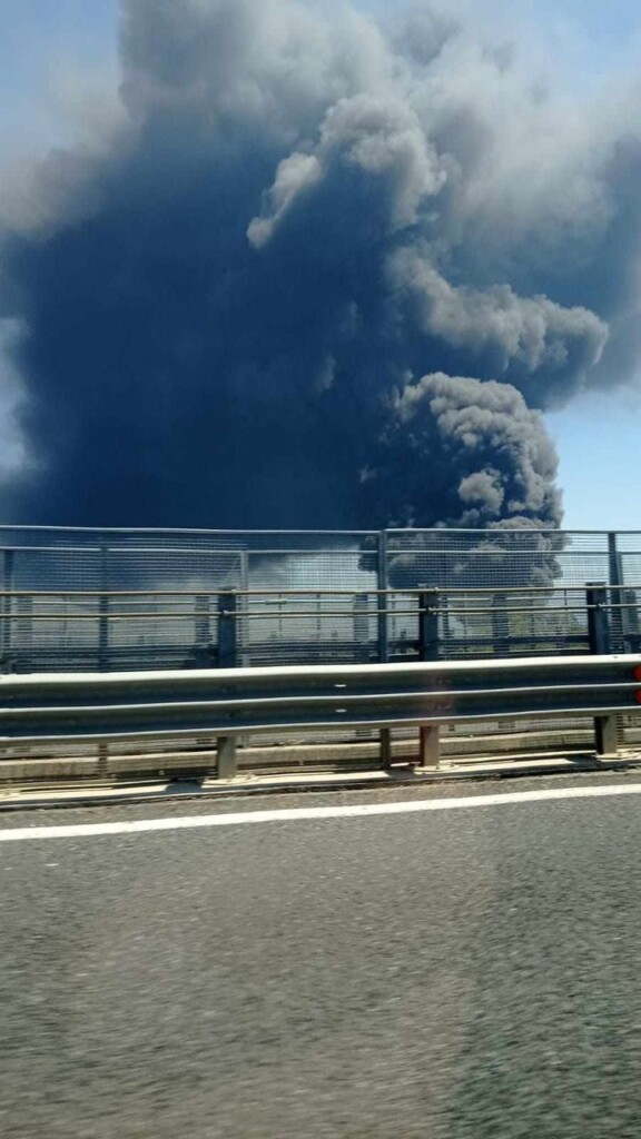 incendio palmi oggi