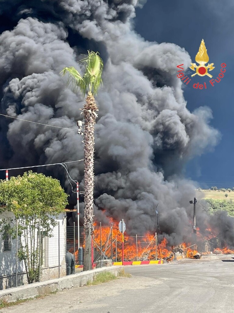 incendio palmi