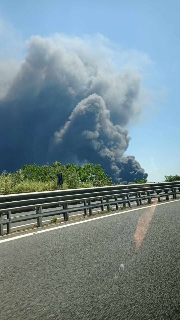 incendio palmi oggi