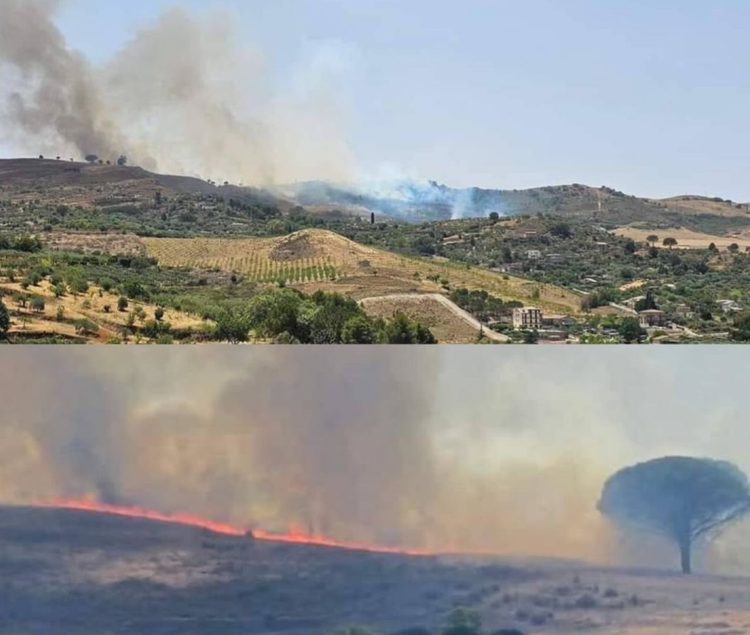 incendio piazza armerina