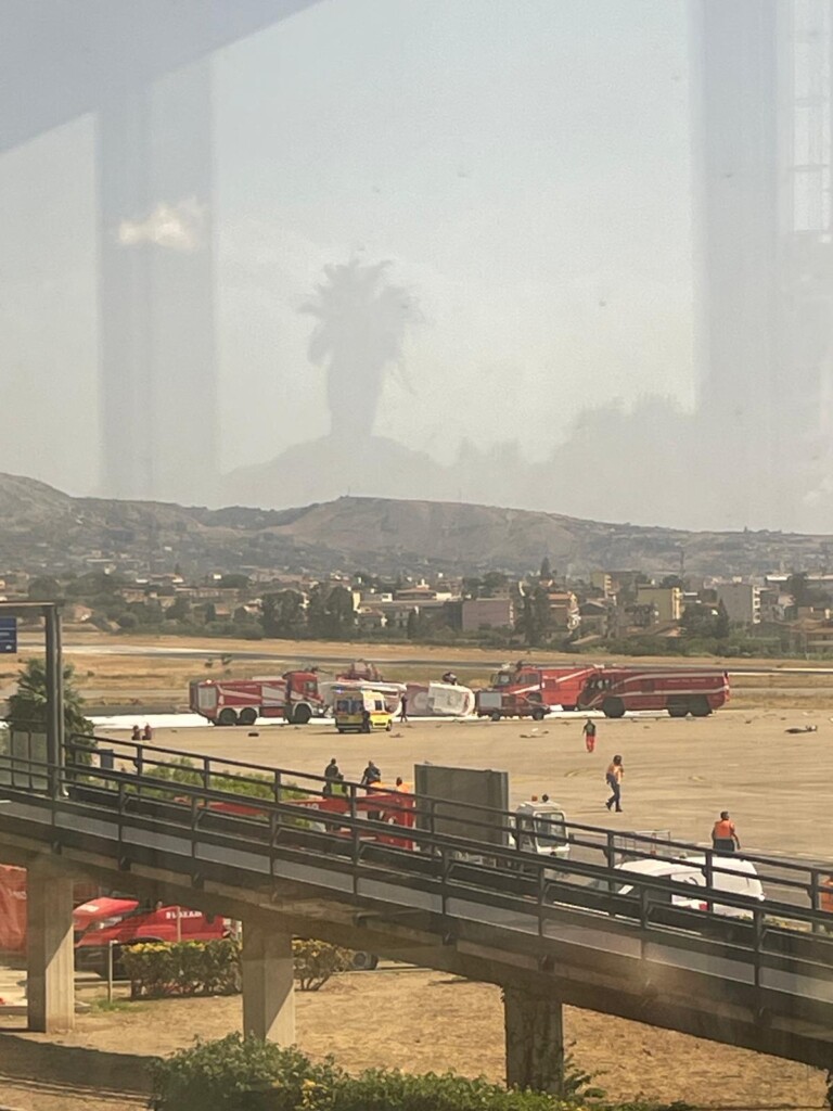 incidente aeroporto reggio calabria