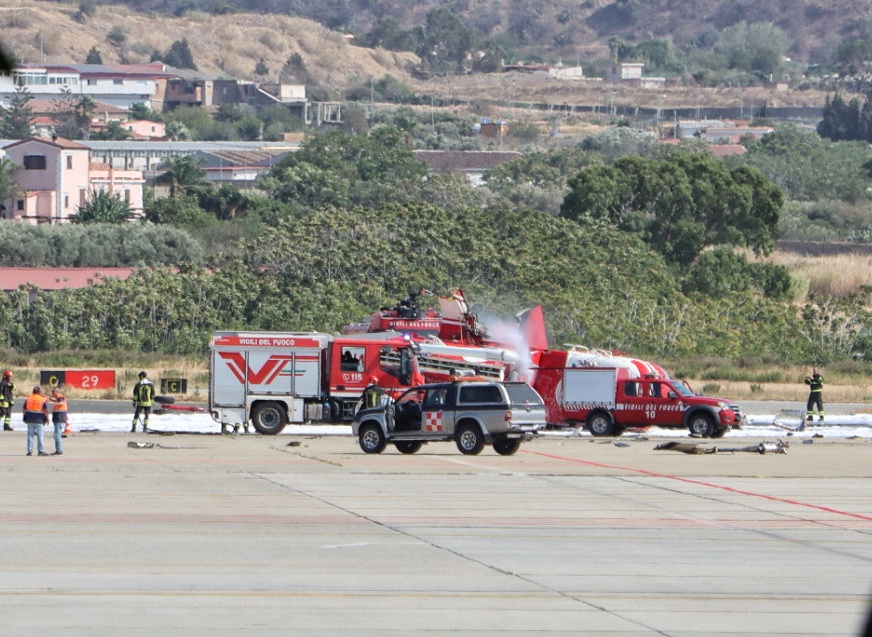 incidente elicottero reggio calabria